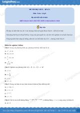 Đề thi học kì 2 Toán 8 - Đề số 4 - Kết nối tri thức